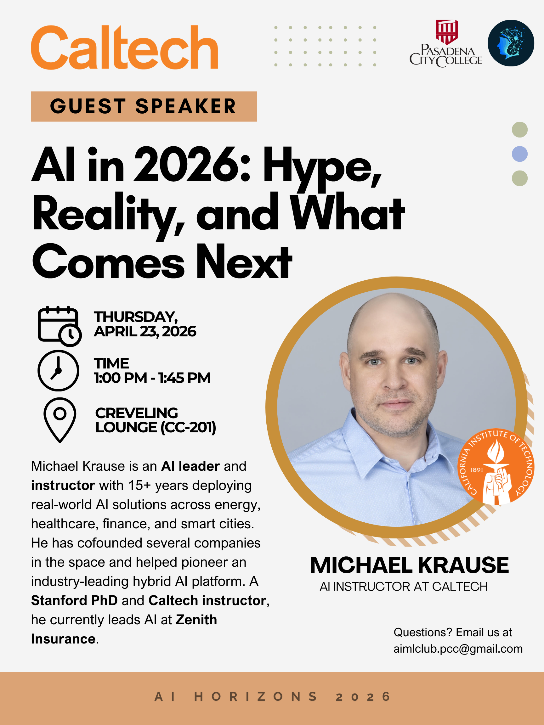 AI in 2026: Hype, Reality, and What Comes Next flyer